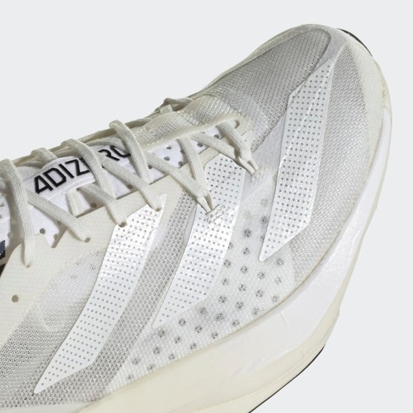 adidas Adizero Adios Pro 3 Triple White - Picture 8 of 11